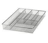 Grid Silverware Tray Utensil Holder