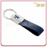 Fine Quality Blank Leather Keyring for Promotional Use