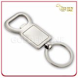 Promotion Pearl Nickel Plated Blank Metal Bottle Opener Keyring