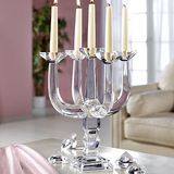 Crystal Candelabra Wedding Candlestick Decoration Candle Holder