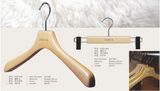 Wooden Hanger, Cloth Hanger, Pants Hanger with Hook