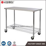 Hotel Restaurant Commercial Kitchen Equipment #201 Stainless Steel Work Table Shelf Wire Rack