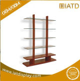 Pop up Wooden Dish Garment Glass Drying Storage Display Comic Books Rack for Book/Football/Golf