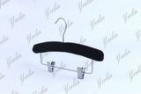 Clothes Canvas Hangers with Clips for Supermarket, Wholesaler