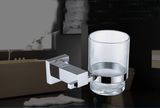 Wall Mounted Brass Single Tumbler Holder Chrome Finish 6310