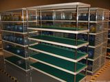 Light Duty Slotted Angle Display Racking for Storage Shelf