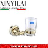 Luxury Golden PVD Chrome Single Glass Tumbler Holder