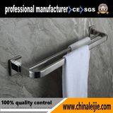 Square Shape Double Layer Bathroom Accessory Towel Bar