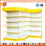 Flat Back Panel Corner Wall Shelf Unit for Supermarke (Zhs336)