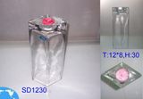 Clear Glass Candle Holders (ZT-36)