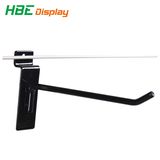 Chromed Slat Wall Display Hook for MDF Display
