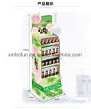 Cardboard Floor Standing Promotional Shampoo Display Stand