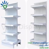 Factory Sale Single Double Sided White Back Panel Supermarket Shelf/Rack