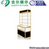 Wood Steel Jewelry Showcase for Display (CYP-243)