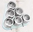 Stainless Steel Magnetic Spice Rack (CL1Z-J0604-6G)