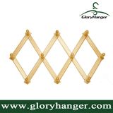 Premium Wooden Tie Hanger, Also for Cap/Bag/Belt/Scarf/Accessories etc