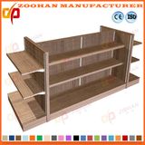 Double Sided Departmental Store Racks Supermarket Gondola Display Shelf (Zhs306)