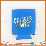 Custom Printing Blue Neoprene Bottle Cooler Holder