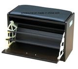 Hot Sale PU Leather Seat on The Top Shoe Cabinet Storage Stool Rack Manufacturer Price