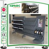 Supermarket Equipment Showcase Shelf and Metal Wine Rack