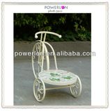 Newest Mosaic Wrought Iron Outdoor Flower Pot Stand