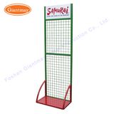 Metal High Quality Floor Hook Hanging Grid Wire Shelving Display Rack