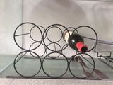 2 Tier Display Metal Wine Rack