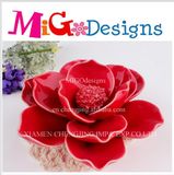 Pottery Elegant Home Art OEM Flower Candle Holder