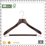 Custom Cheap Wooden Coat Hanger Suit Hanger for Cloth Shop