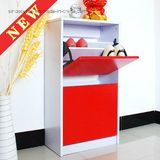 Morden Style Shoe Rack Cabinet in Melamine Wooden Board Material