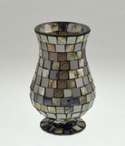 New Design Decorated Glass Mosaic Candle Holder
