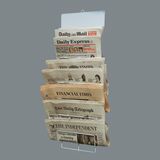 Wall Mounted Multifunctional Wire Newspaper Rack