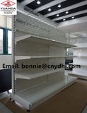 China Shelving Factory Sale White Classic Glass Shelves Store Rack