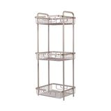 Promotianal Storage Metal Steel Bathroom Corner Rack for Towel, Soap and Shampoo