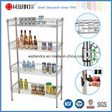 NSF 4 Tiers Steel Kitchen Basket Display Rack (BK12045180A4C)