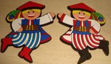 Promotional Cartoon Festival Rubber Key Chain for Gift