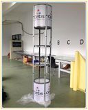 Exhibition Display Rack with 6-Layer Showcases