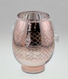 New Design Glass Candle Holder for Christmas