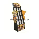 12 Cells Supermarket Cartoon Food Paper Display Rack