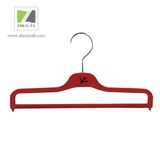 High-End Red Rubber Paint Coated Plastic Pant / Skirt Hanger