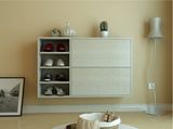 White Modern PVC Shoes Cabinet (xg-004)