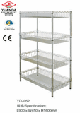 Metal Basket Display Stand Wire Rack