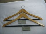 Natural Wood Garment Usage Wooden Hanger