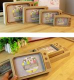 Retro TV Shape MDF Photo Holders