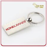 Customized Soft Enamel Pearl Plated Metal Key Ring