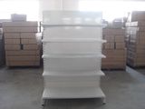 Unit Shelves Rolling Metal Shelves
