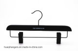 Luxury Durable Blue Wooden Hanger with Notch