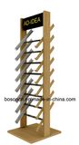 Factory Custom Page Turning Stone Exibition Rack Metal Showroom Display Racks
