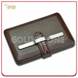 Hot Sale Genuine Leather and Metal Cigarette Holder