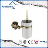 Wall Mount Toilet Brush Holder in Golden (AA9117)